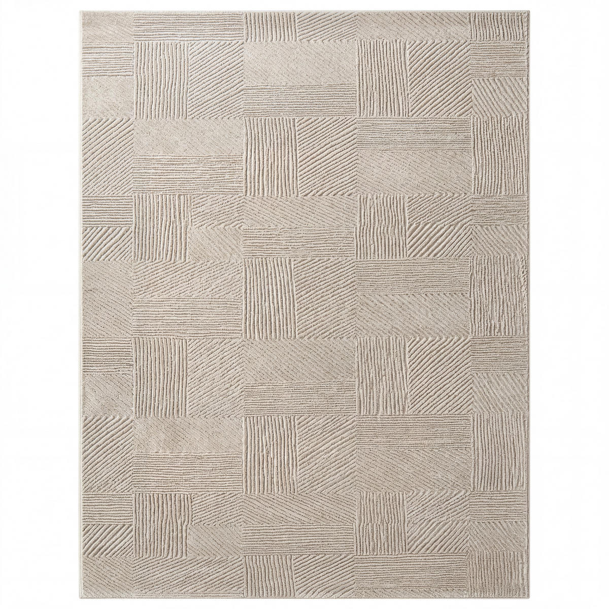 KURZFLORTEPPICH 120/160 cm Tinos 572 - Beige, Textil (120/160cm) - Paco Home