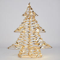 DEKOTANNE Golden Tree LED Baum 40cm - Goldfarben, Kunststoff (40cm) - Butlers