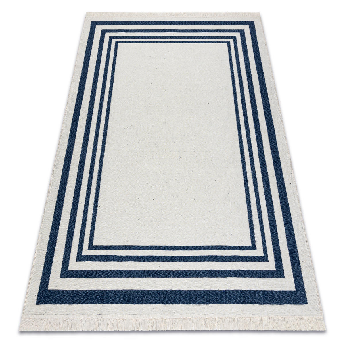 TEPPICH TWIN 80/300 cm - Blau, Textil (80/300cm) - rugsX