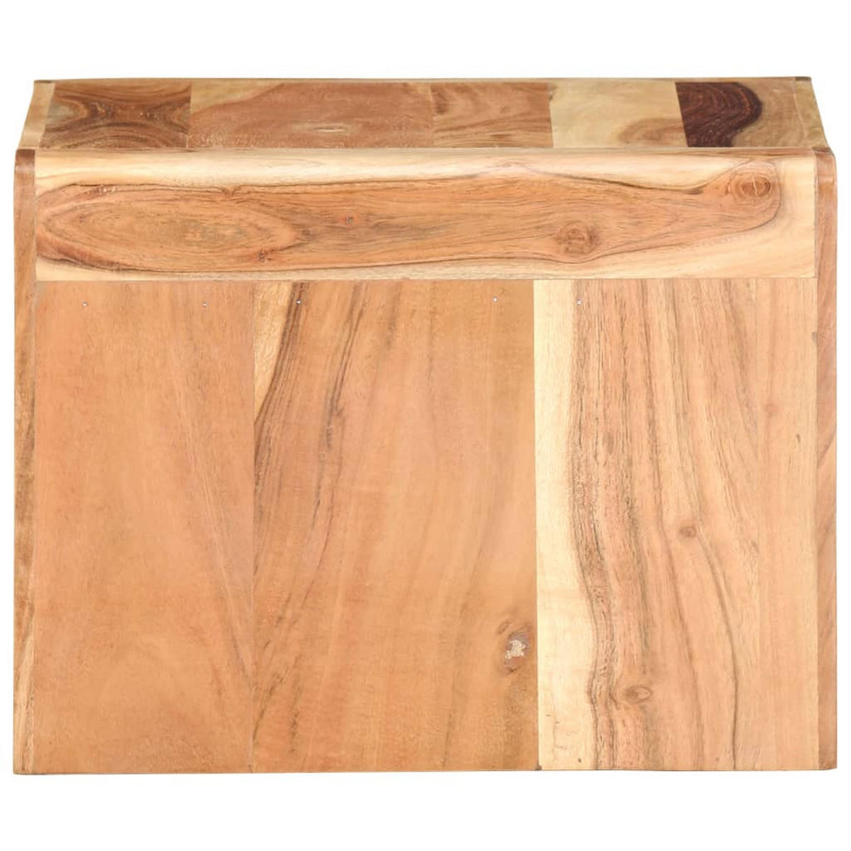 BEISTELLTISCH 43/40/30 Cm Akazie Massivholz - Braun, Holz (43/40/30cm) - vidaXL