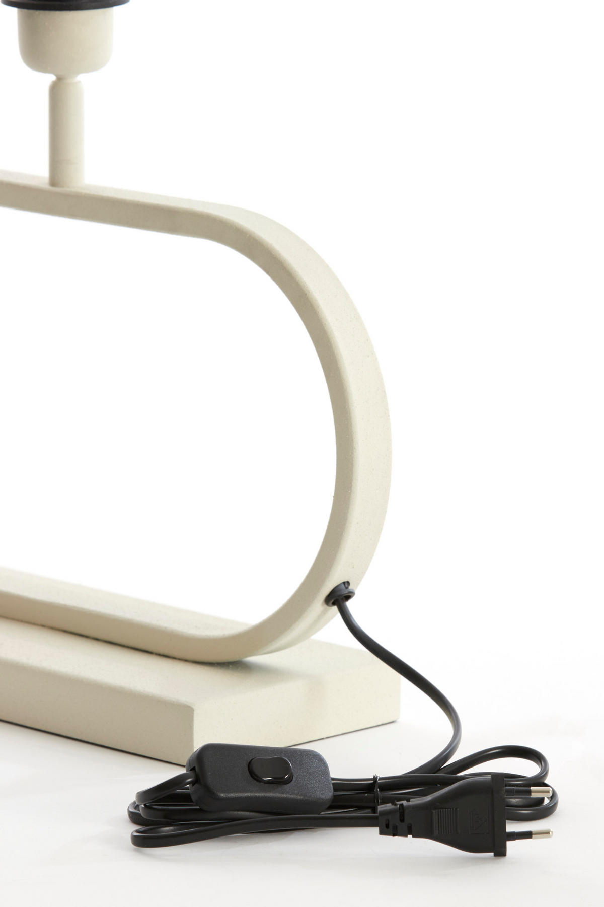 LAMPENFUSS Jamiro Weiß 47/13/29 cm - Weiß, Metall (47/13/29cm) - Light & Living