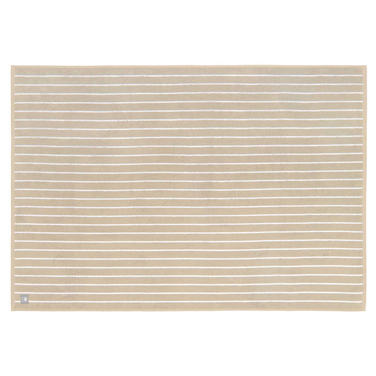 DUSCHTUCH NEEDLESTRIPE - Beige, Textil (100/150cm) - Musterring
