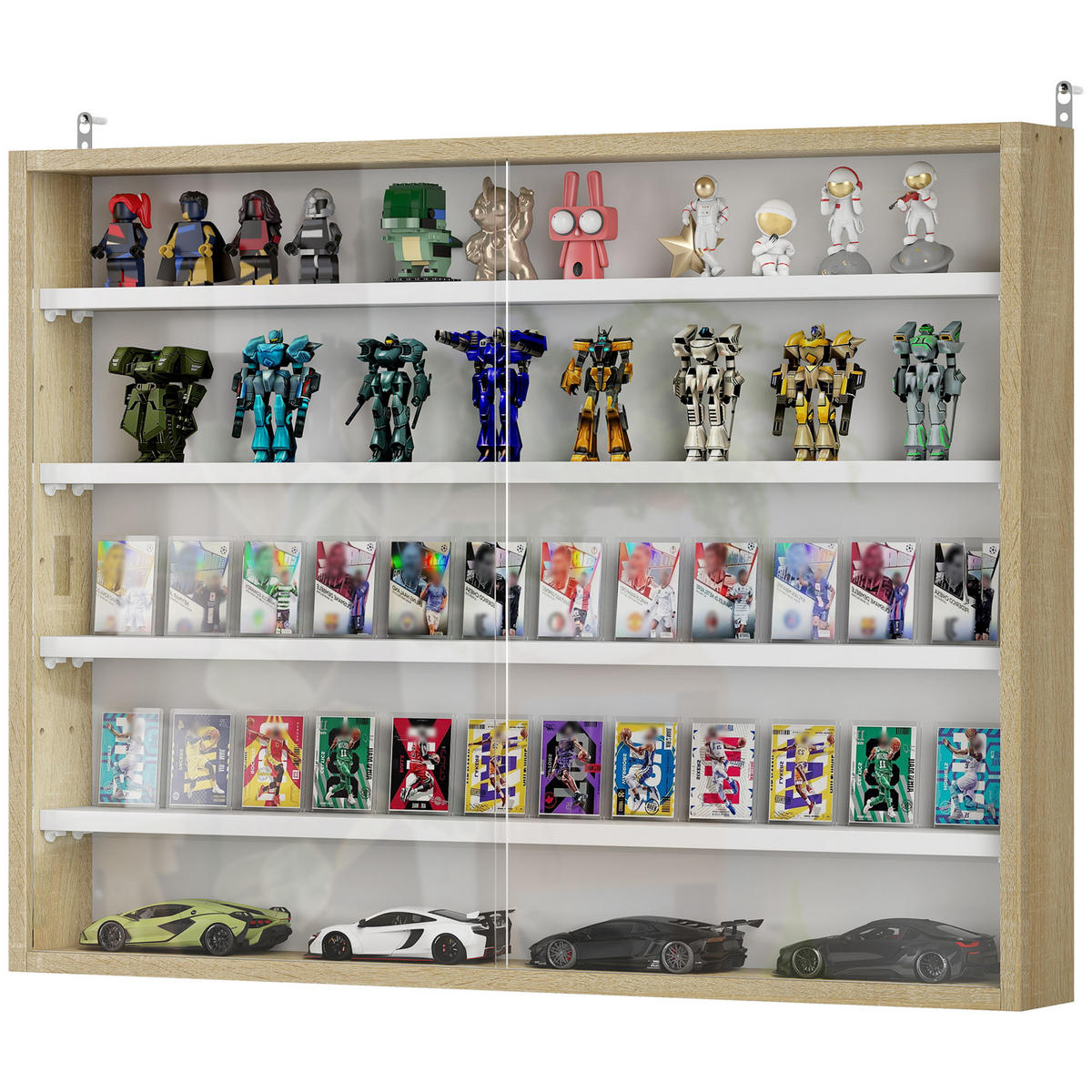 BÜCHERREGAL 80/9,5/60 cm - Eichefarben, Karton (80/60/9.5cm)