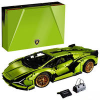 KLEMMBAUSTEINE Technic Lamborghini Sián FKP 37 Sportwagen 42115 - Multicolor, Kunststoff (15/57cm) - Lego