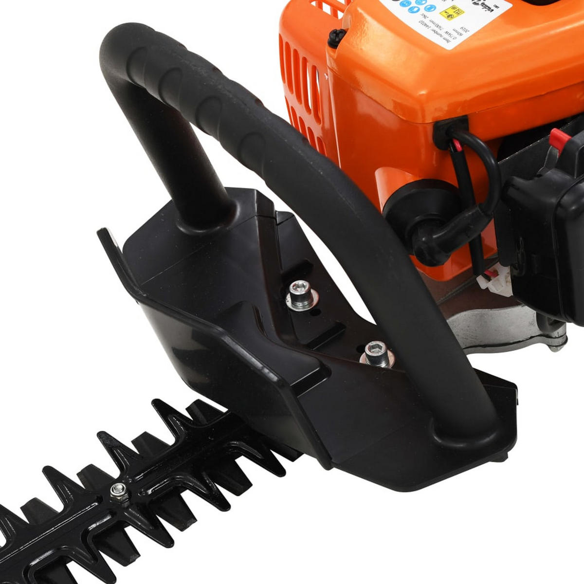 BENZIN-HECKENSCHERE Orange Und Schwarz 722 Mm - Orange, Metall (103/20/23cm) - vidaXL