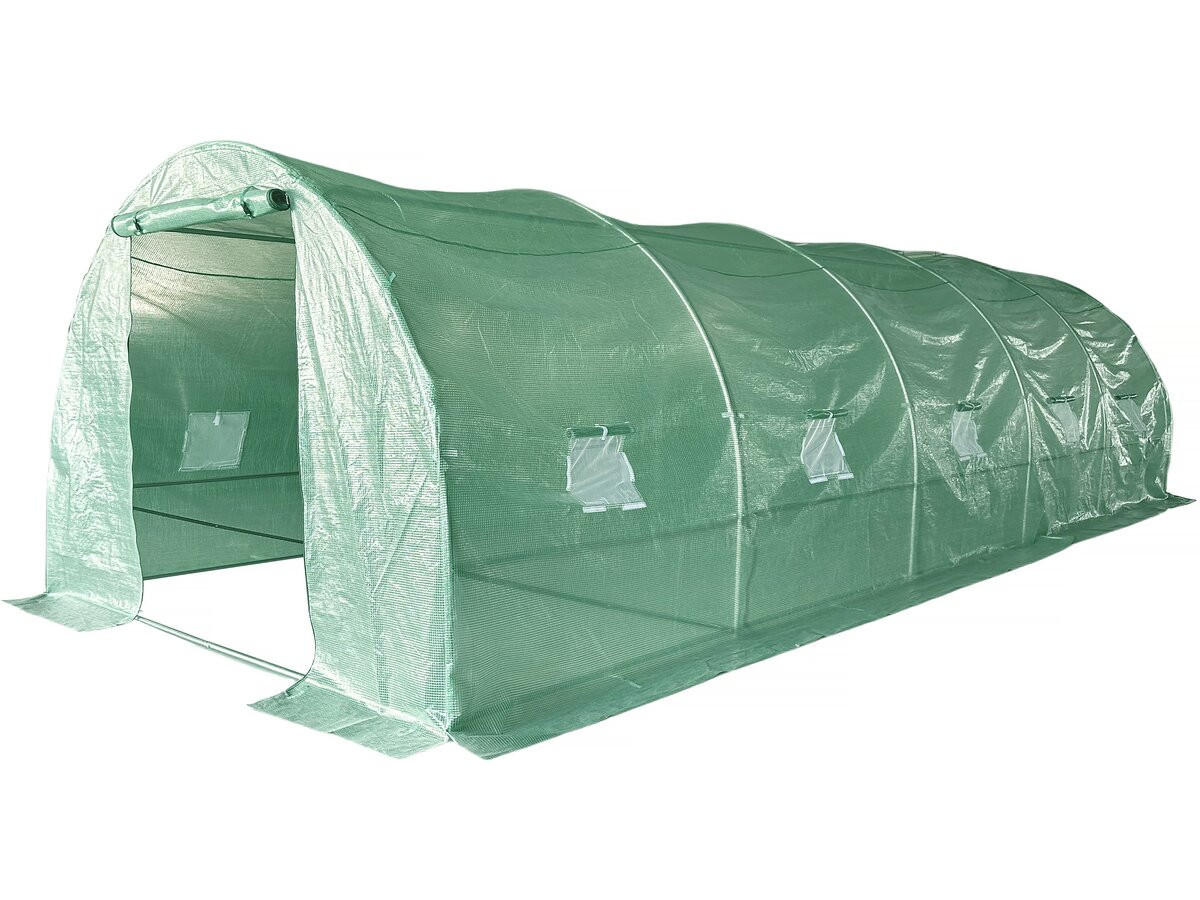 GEWÄCHSHAUSFOLIE lys Grün - Grün, Kunststoff (25/180/125cm) - Habitat Garten