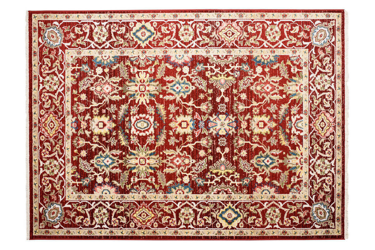 TEPPICH RIVIOLI Rot 80/150 cm - Rot, Textil (80/150cm) - Tapiso