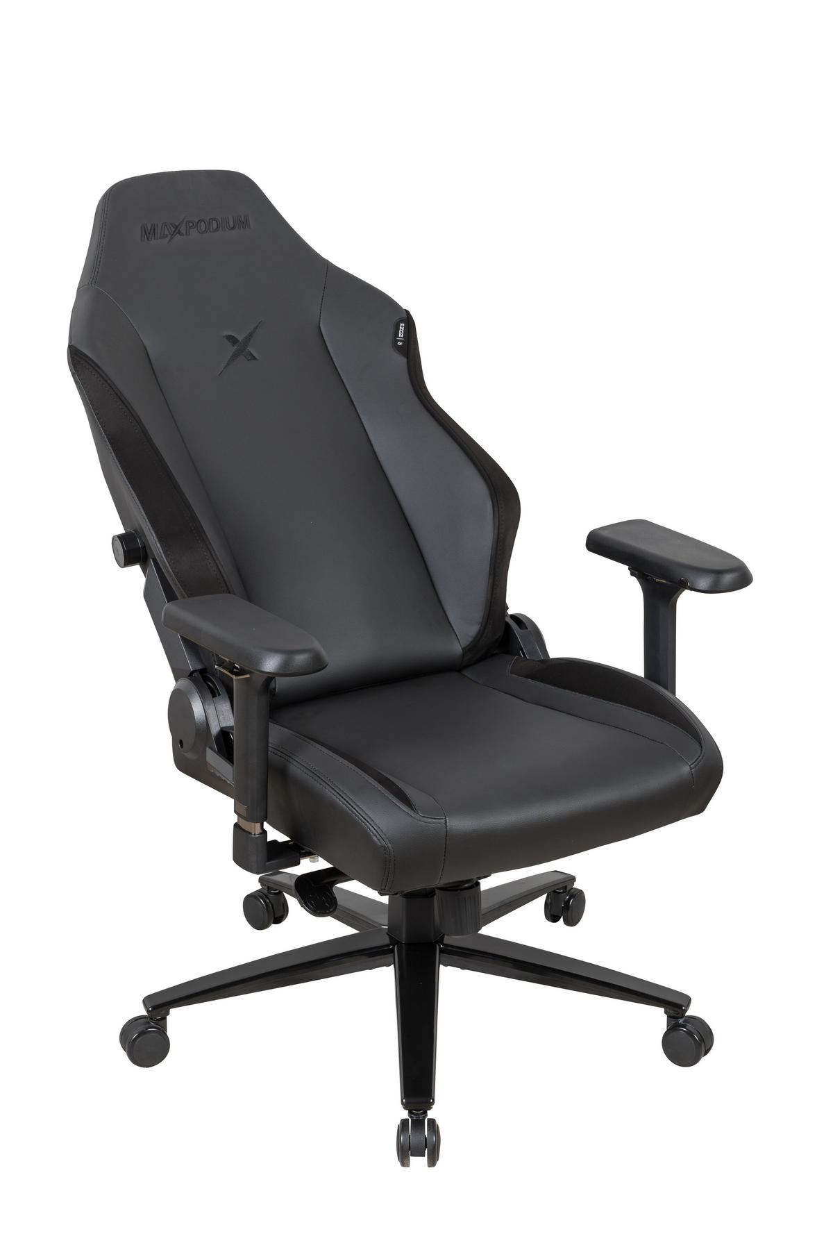 GAMING-BÜROSTUHL Heavy SMI Schwarz - Schwarz, Metall (55/137/49cm) - MaxPodium
