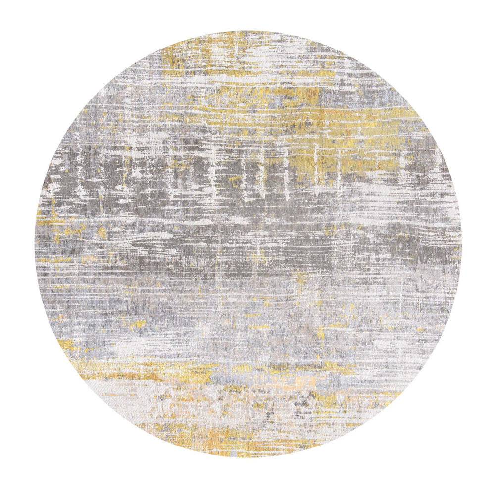 TEPPICH Sea Bright Sunn Atlantic 240/240 cm - Gelb, Textil (240/240cm) - Louis De Poortere