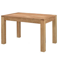 AUSZIEHBARER MASSIVHOLZESSTISCH - Ausziehbar - Akazie - Braun, Holz (80/120/76cm) - home24