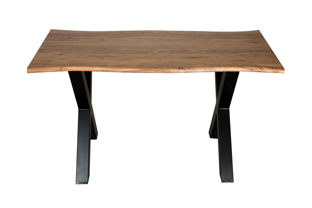 ESSTISCH Madrid 160x85 cm, Natur, Akazienholz - Naturfarben, Holz (160/85/77cm) - dasmöbelwerk