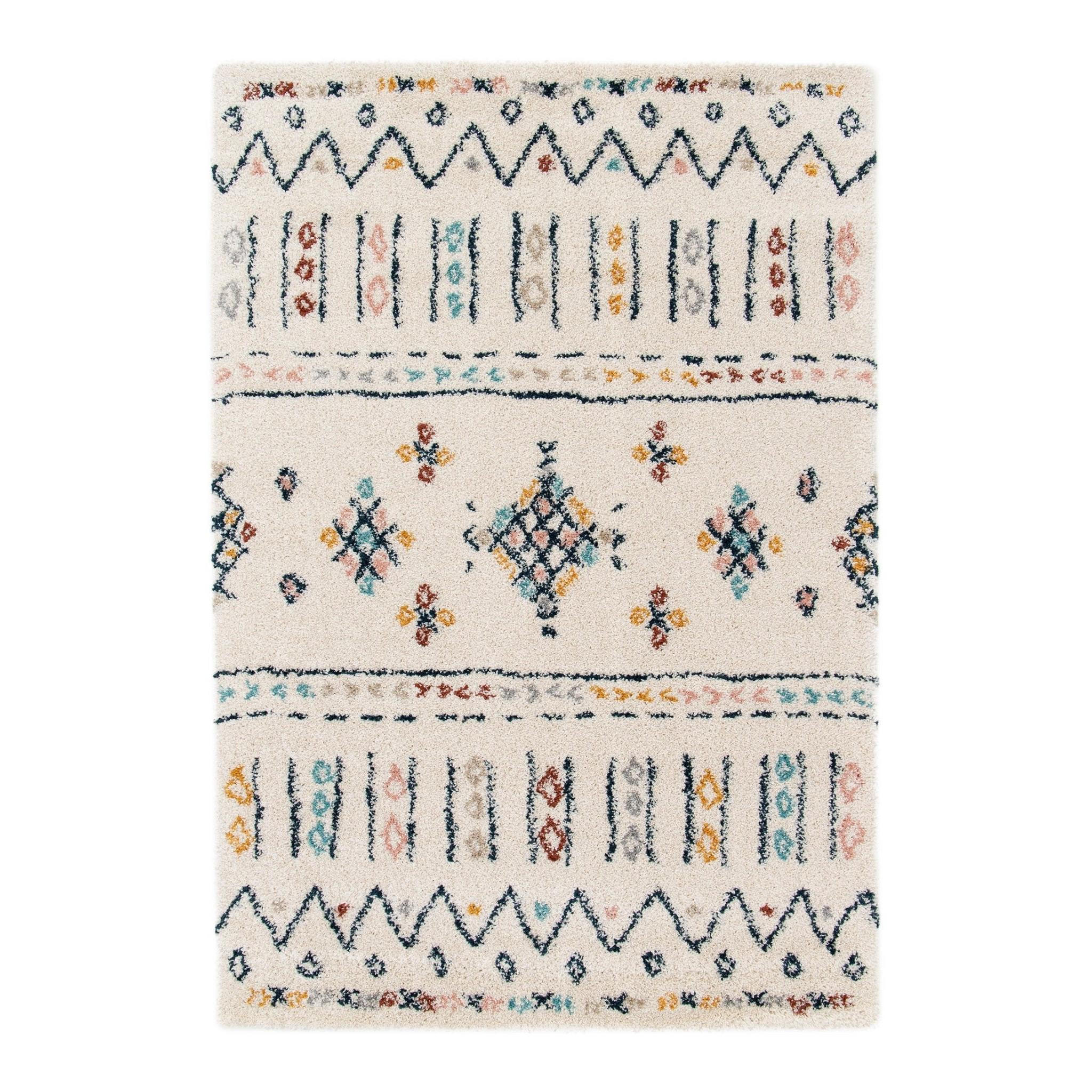 TEPPICH Shaggy dick weich pflegeleicht mehrfarbig - Multicolor, Textil (200/290cm) - AFK Living