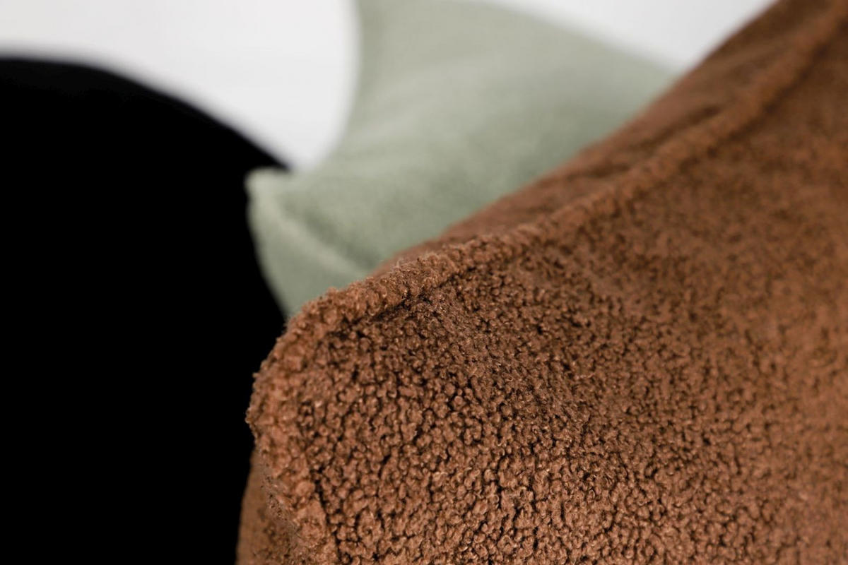 KISSENHÜLLE Cute brown 45x45cm - Braun, Textil (45/45cm) - Esprit