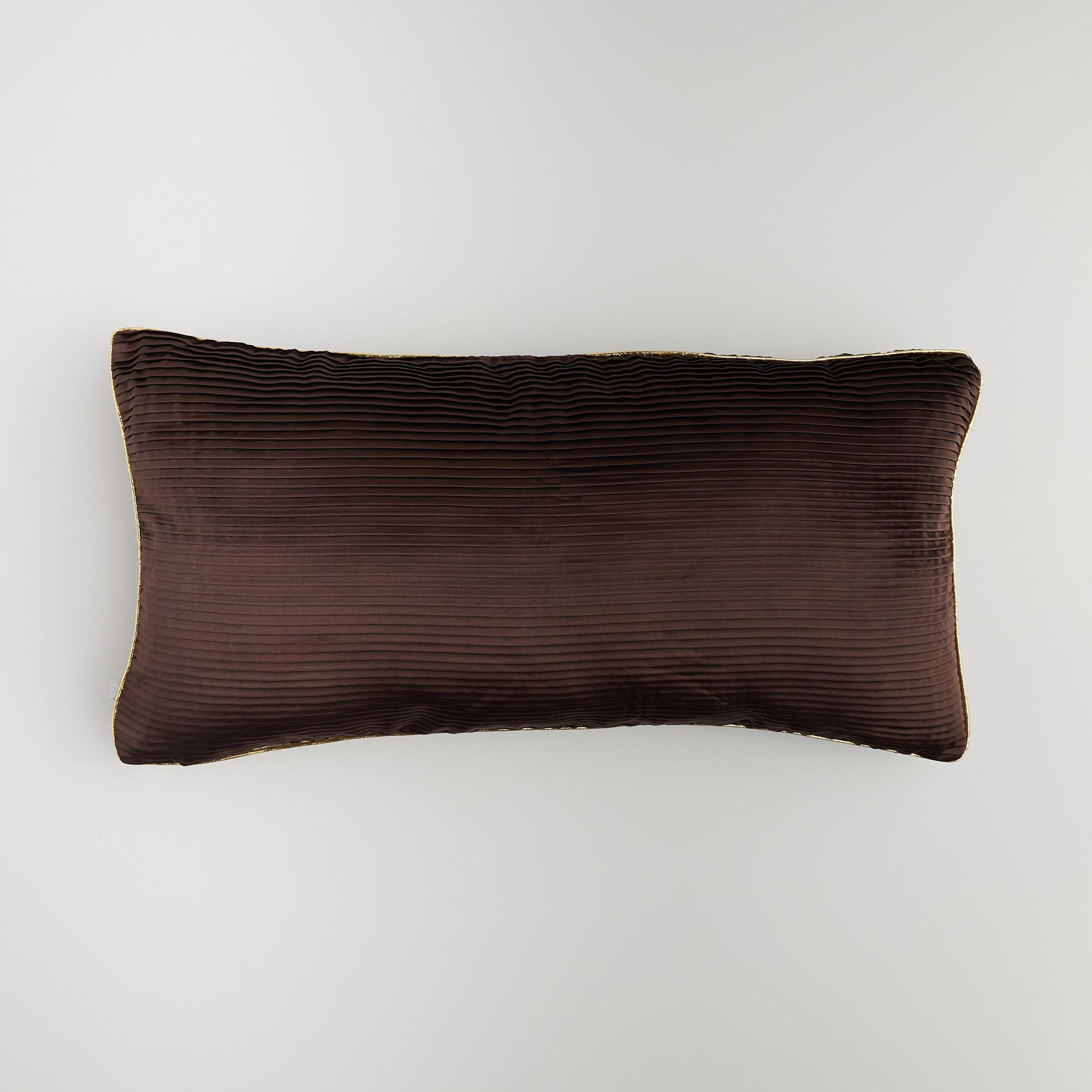 KISSENBEZUG Wendel - Dunkelbraun, Textil (30/60cm) - home&you