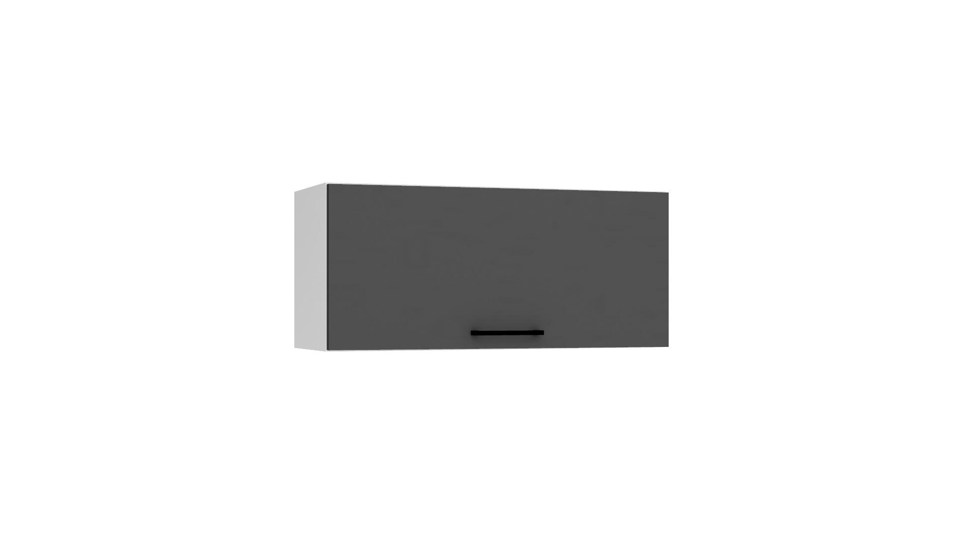 HÄNGESCHRANK W80OKGR - Morvex - Praktische Aufbewahrungsidee - Anthrazit, Holz/Metall (80/36/30cm) - ROYAL24_MARKT