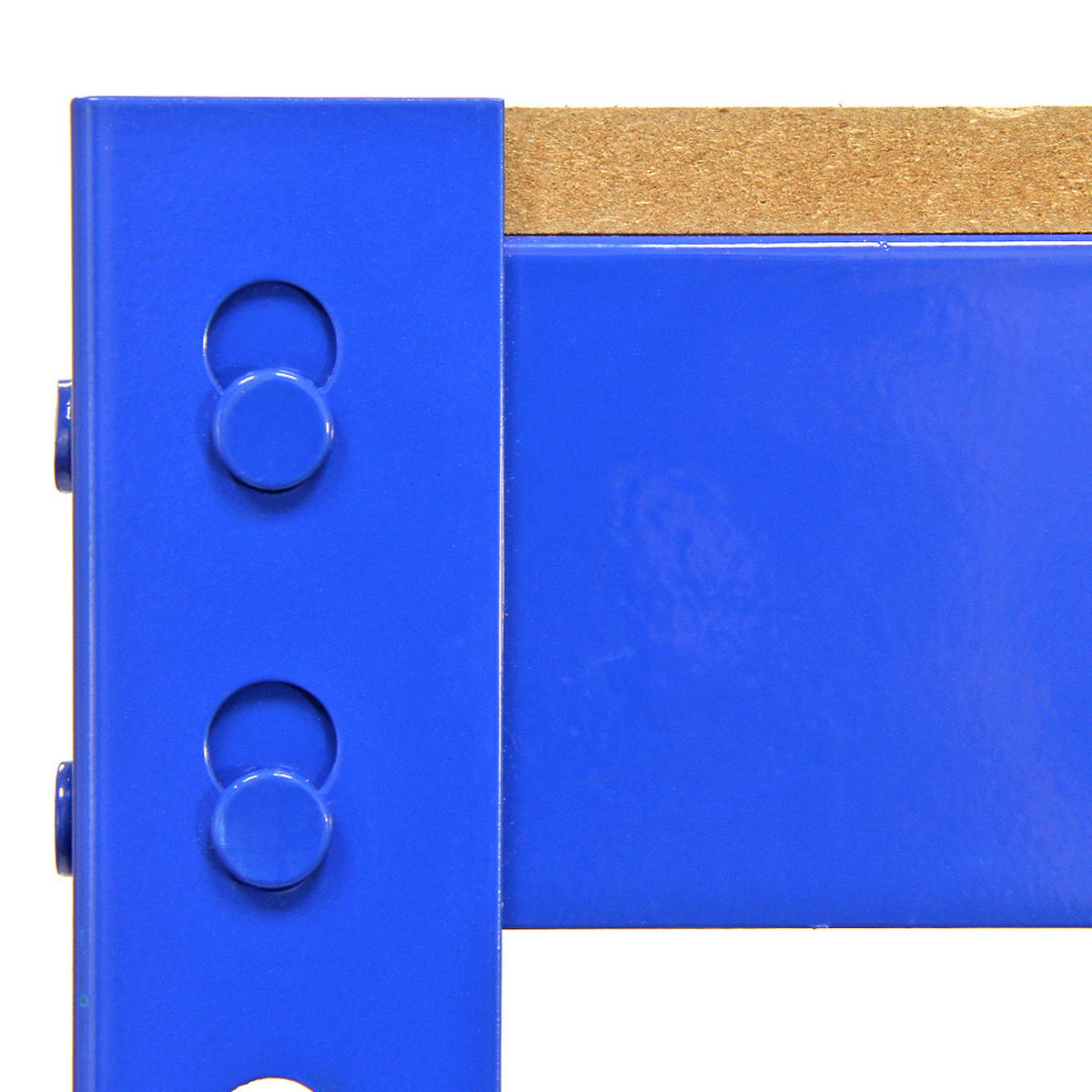 WERKBANK Q-Rax 100 cm - Blau - Blau, Metall (100/90/60cm) - Monstershop