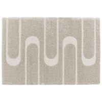 TEPPICH, Taupe - Taupe, Textil (160/230cm) - Oviala
