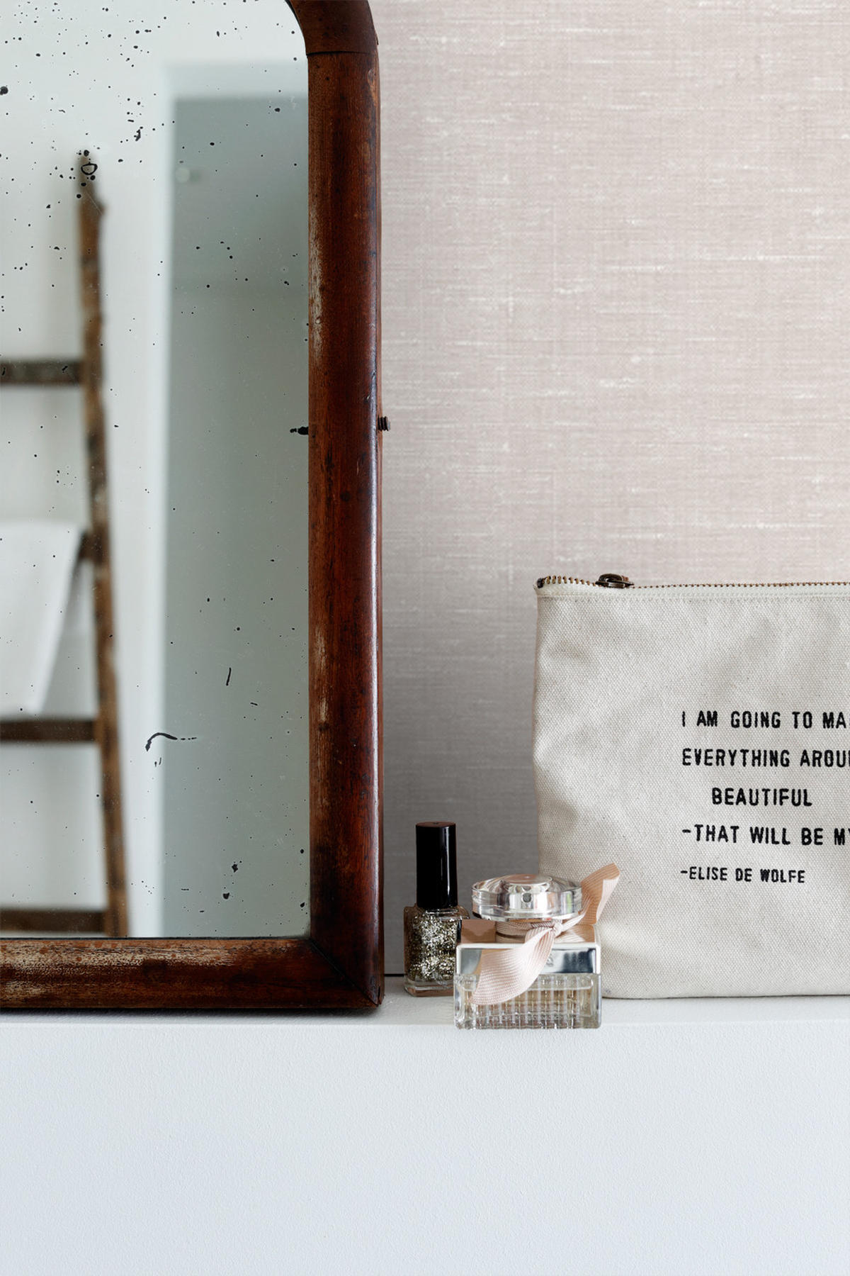 TAPETE Leinen-Optik 53 cm x 10.05 m - Braun, Papier (53/1000cm) - ESTAhome
