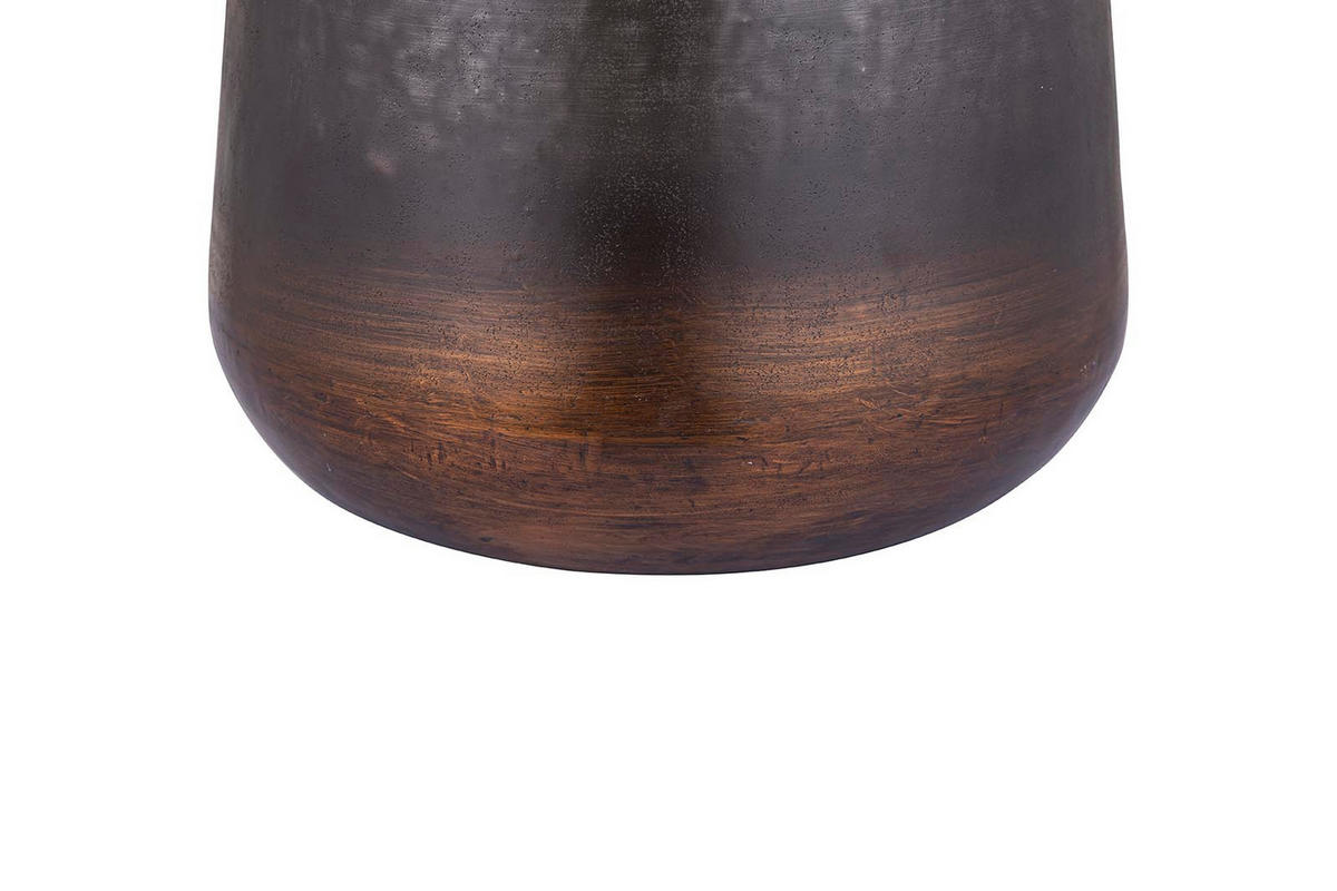 TOPF Nouska Schwarz 57/57/59cm - Schwarz, Metall (59cm) - PTMD Collection