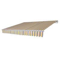 ALU-MARKISE Grau, Gelb - Gelb/Grau, Textil (250/18/200cm) - MCW