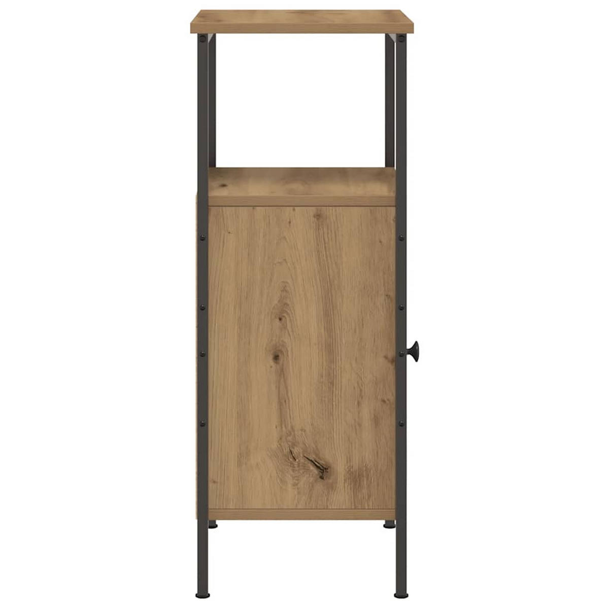 NACHTTISCHE 2 Stk. Artisan-Eiche 41/31/80 Cm Holzwerkstoff - Braun, Holzwerkstoff (31/80/41cm) - vidaXL