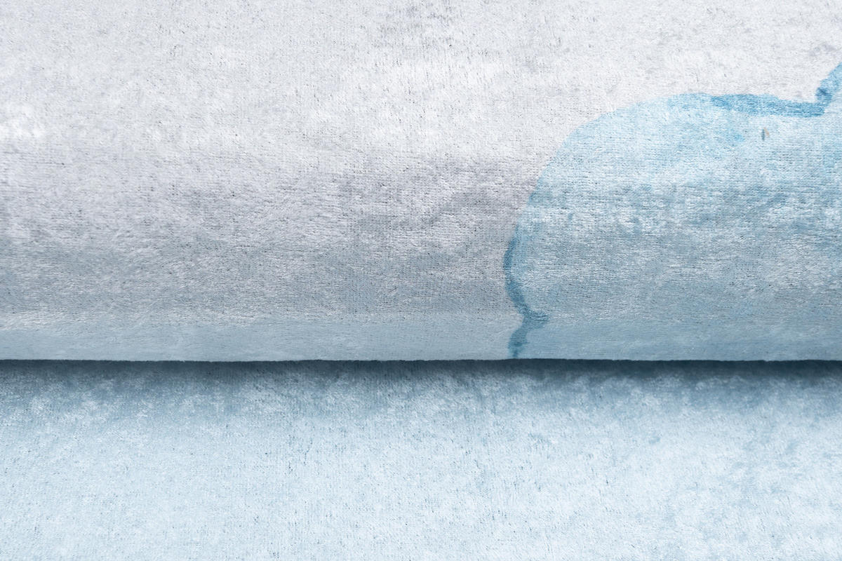 TEPPICH EMMA Grau 80/150 cm - Grau, Kunststoff (80/150cm) - Tapiso