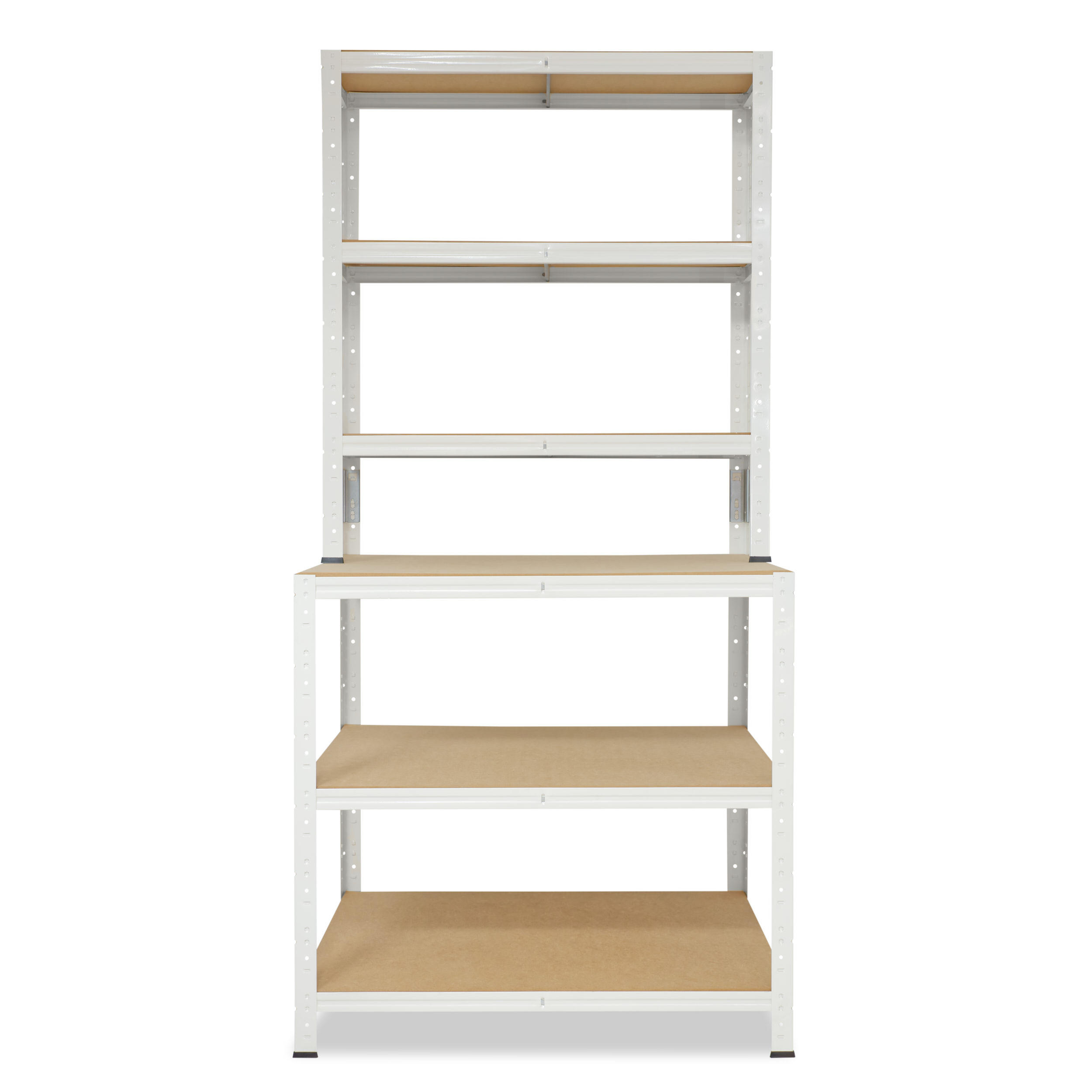shelfplaza Werkbank Creme 80x190x60 cm