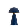 TISCHLAMPE Surrina Blau Ø31/49 cm - Blau, Metall (31/31/49cm) - Light & Living