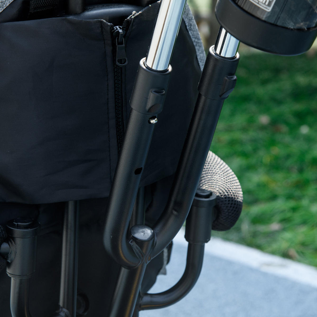 DREIRAD DE-18942 6-in-1 mit Sonnenschutz & klappbar Grau/Schwarz - Grau, Metall (95/50/106cm) - ComfortXL