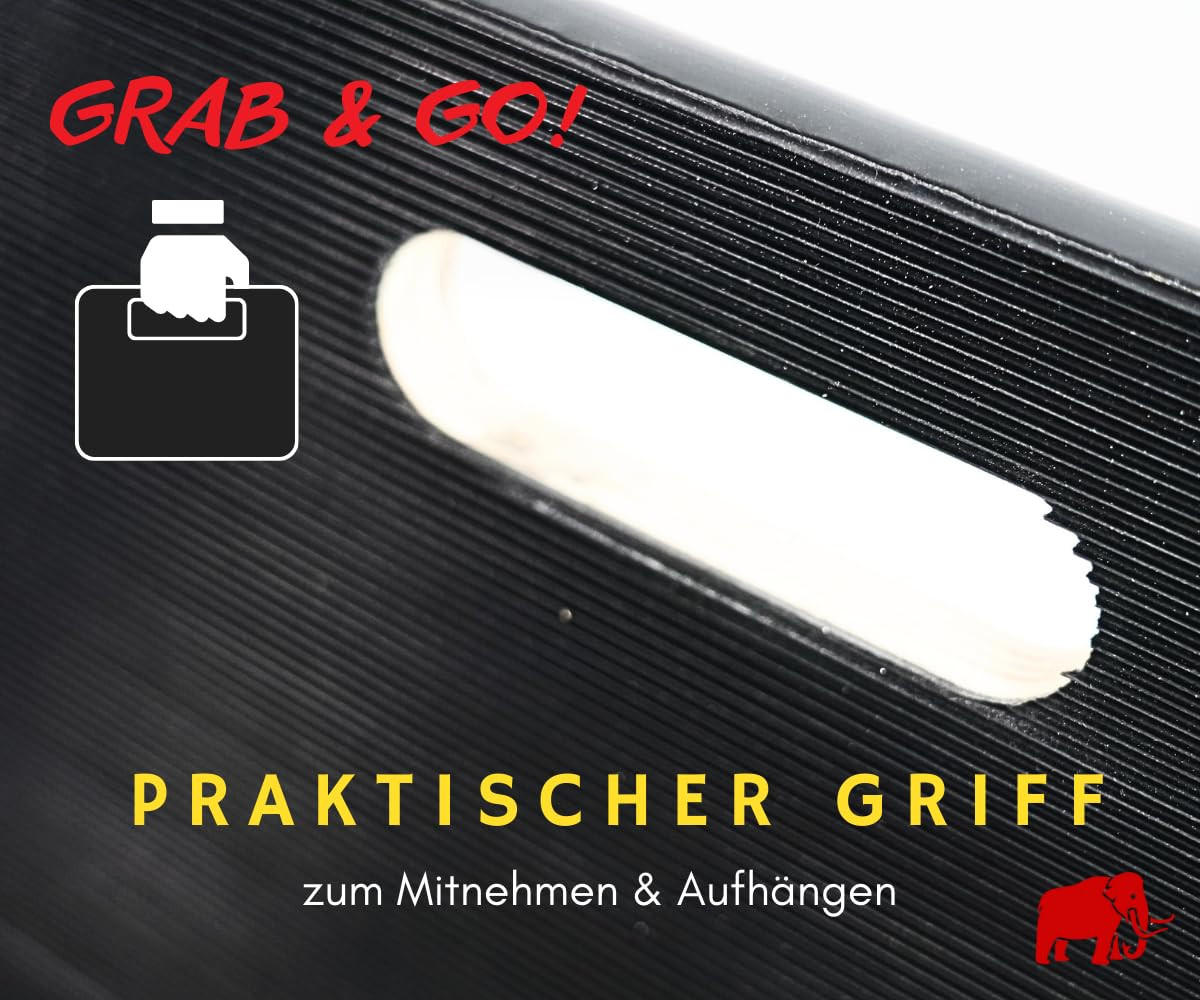 TRANSPORTROLLER mit 4 Rollen 15x40x60 cm Traglast 500kg Sperrholzplatte mit Gummibelag Schwarz 2 Stück - Schwarz, Holzwerkstoff (60/40/15cm) - PROREGAL
