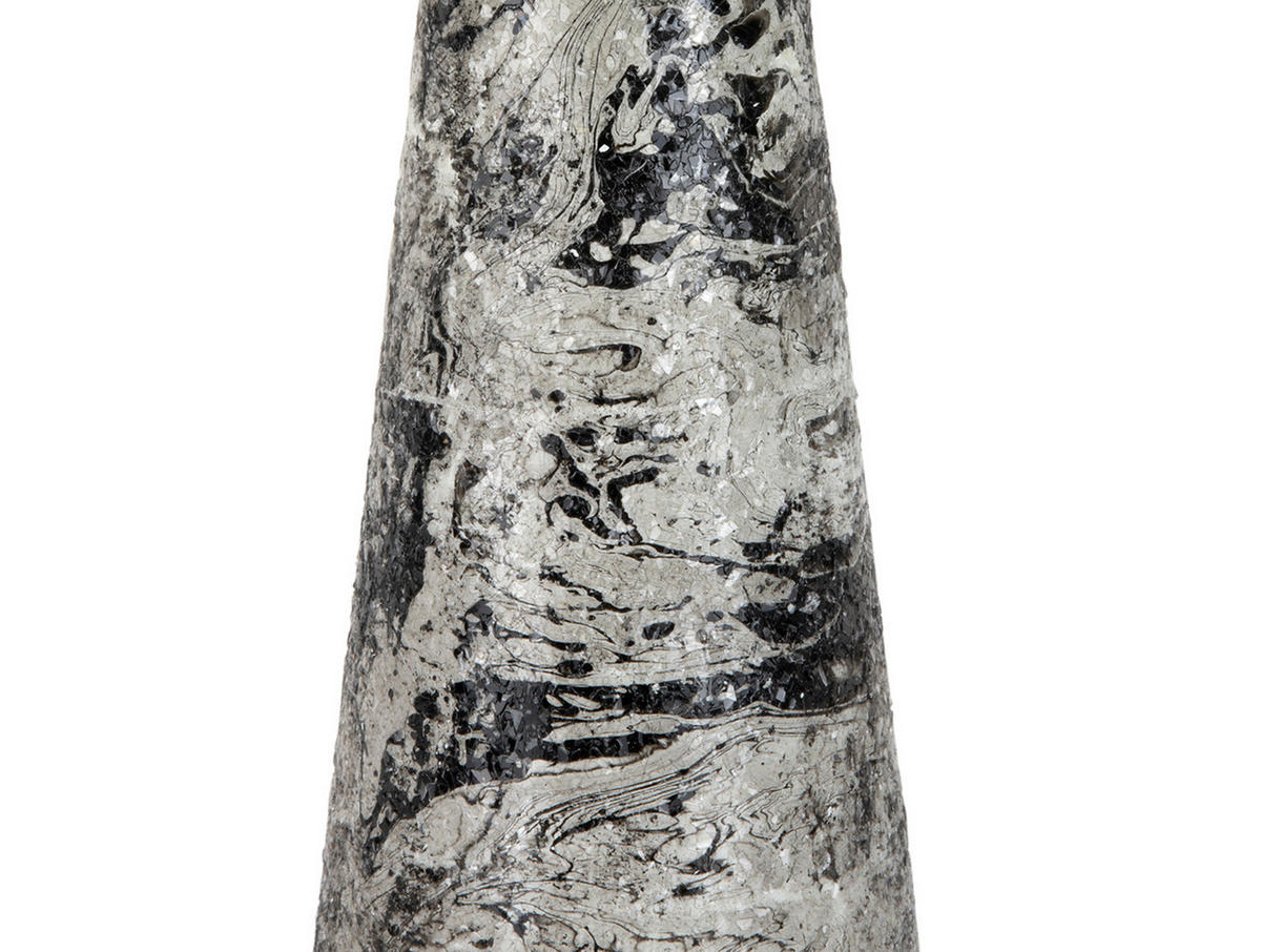 BEISTELLTISCH Mosaic Marble Weiß 40/40/42 cm - Weiß, Metall (40/40/42cm) - Leitmotiv