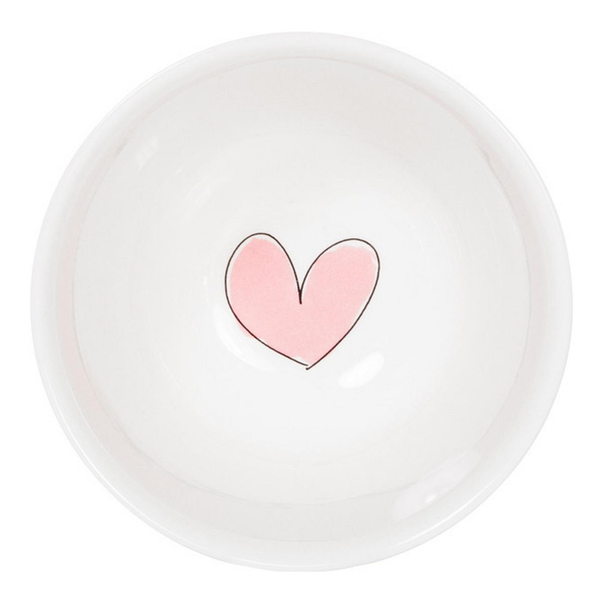 SCHALE Mint Rand in Bunt - 14cm - Multicolor, Keramik (14.3/9/14.3cm) - Blond Amsterdam