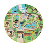 KINDERTEPPICH Beige Ø 160 cm - Beige, Kunststoff (160/160cm) - TT Home