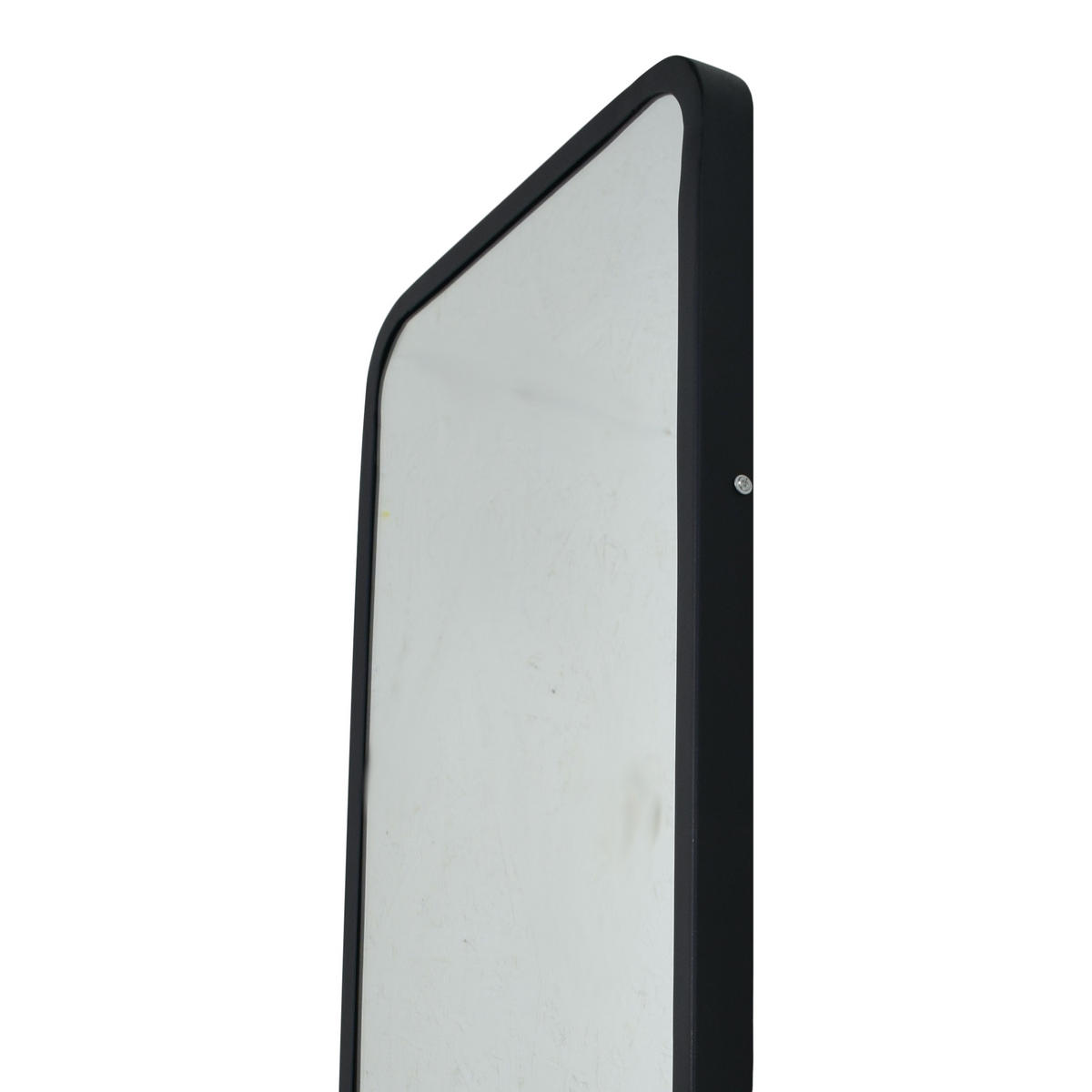 WANDSPIEGEL Rico Schwarz - Schwarz, Metall (40/120/4cm) - LOFT42