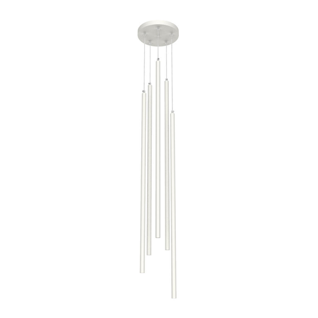 Lumicom Led-Hängeleuchte Weiß 16x160x16 cm