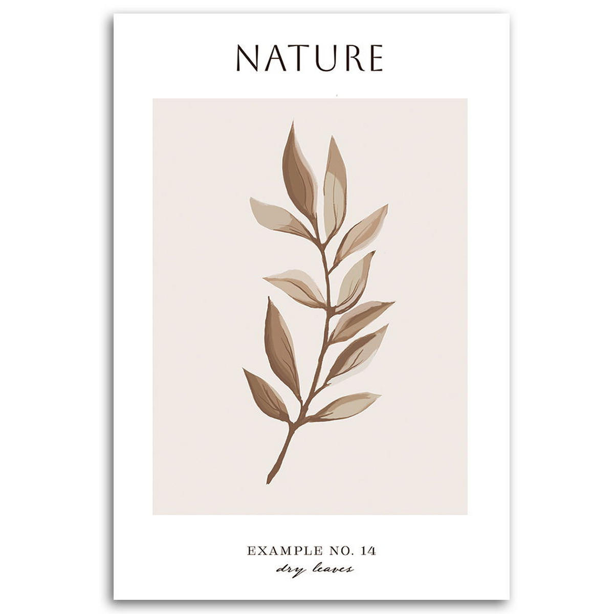 KUNSTDRUCK Beige 70/100 cm - Beige, Textil (70/100cm) - KUNSTLOFT