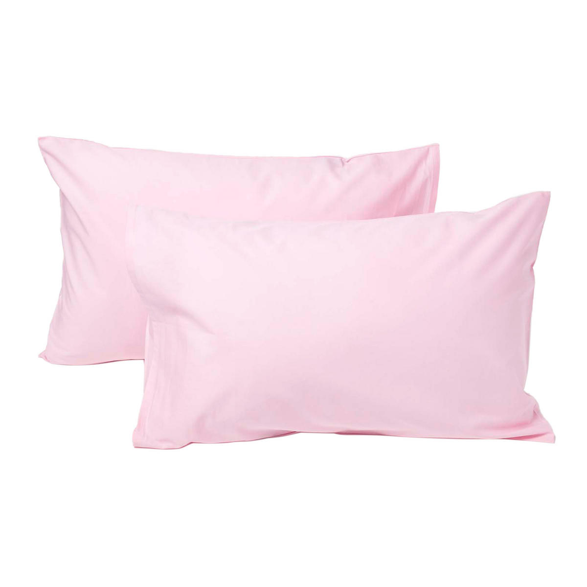 KINDER-KISSENBEZÜGE 2er-Set, Perkal - Rosa, Textil (40/60cm) - Homescapes