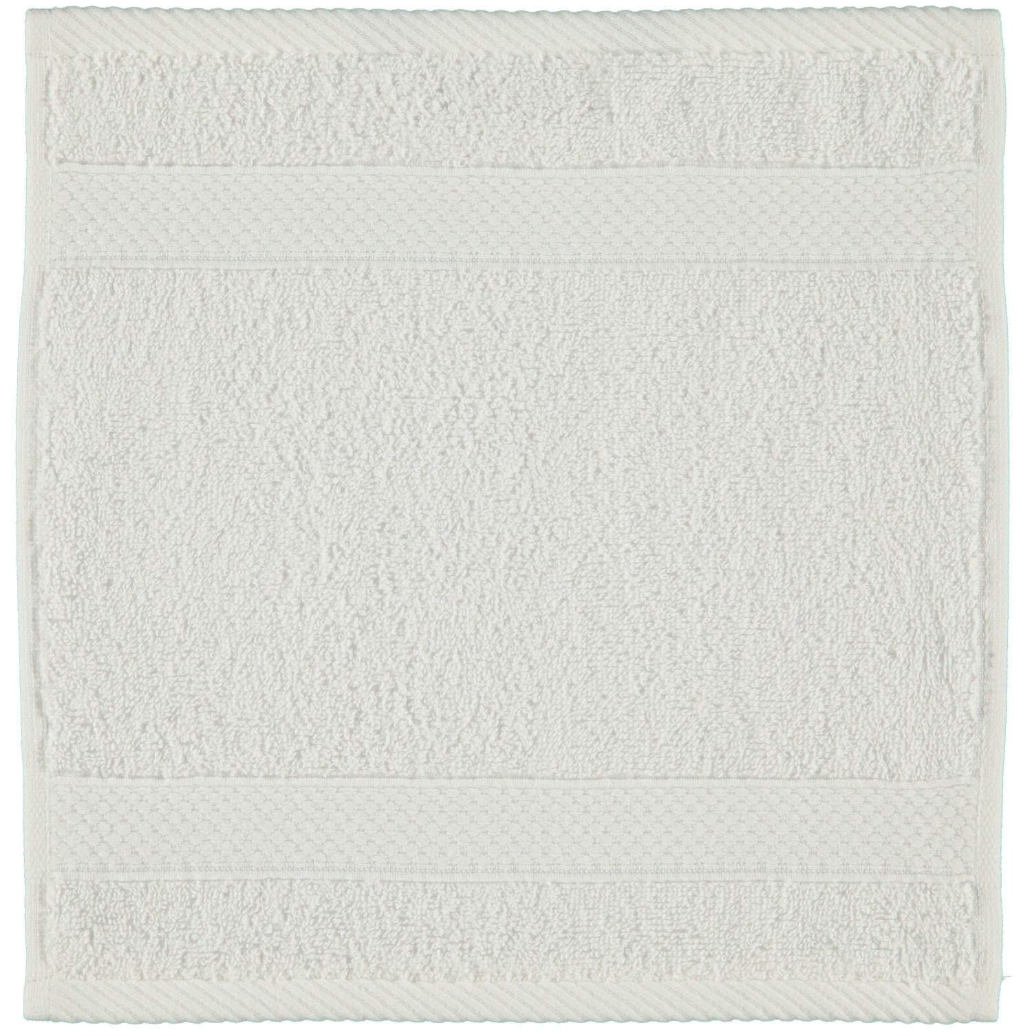 SEIFTUCH DIAMANT WHITE - 001 - Weiß, Textil (30/30cm) - Egeria