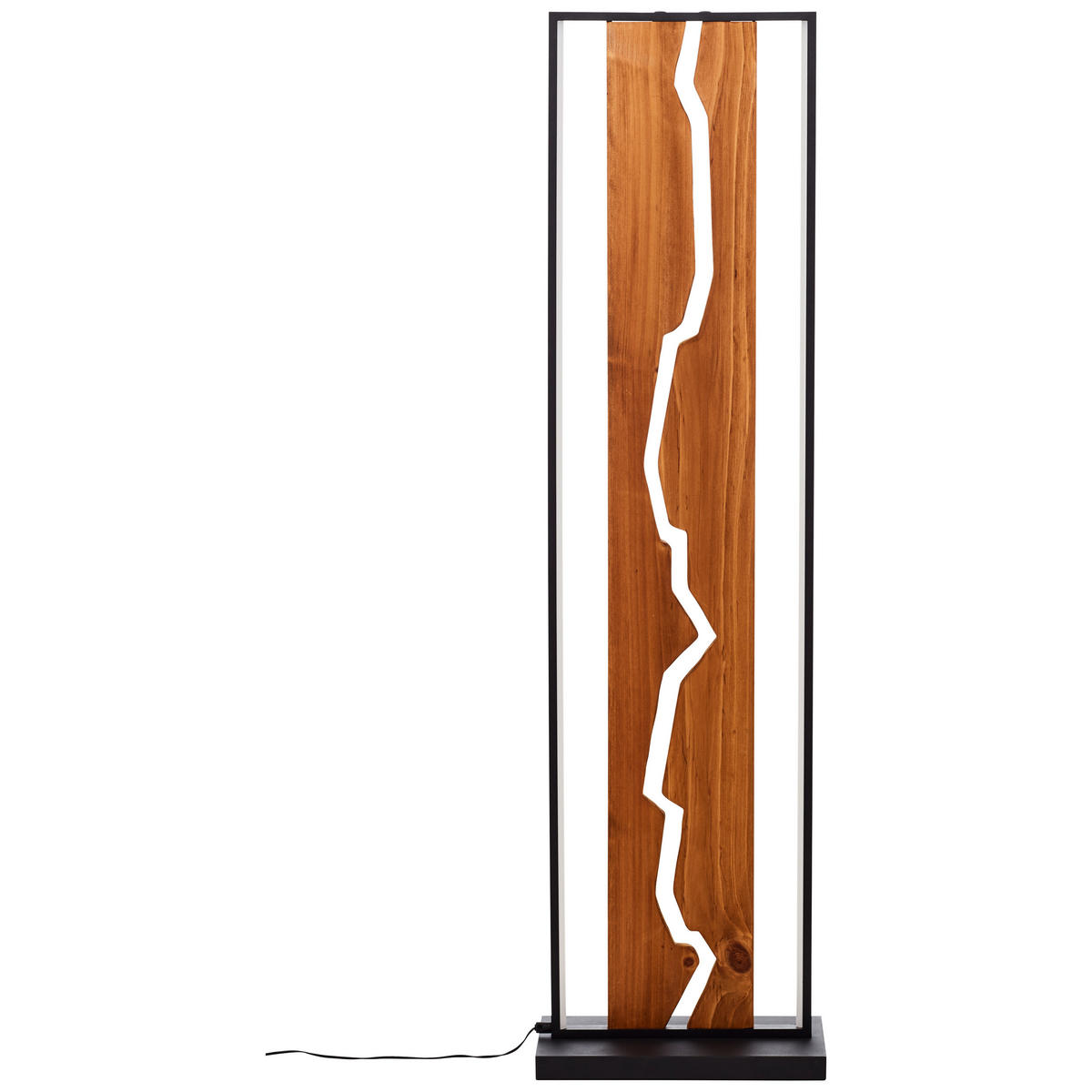 STEHLAMPE Thunder G80111/76 - Schwarz, Holz (15/33/120cm) - Brilliant