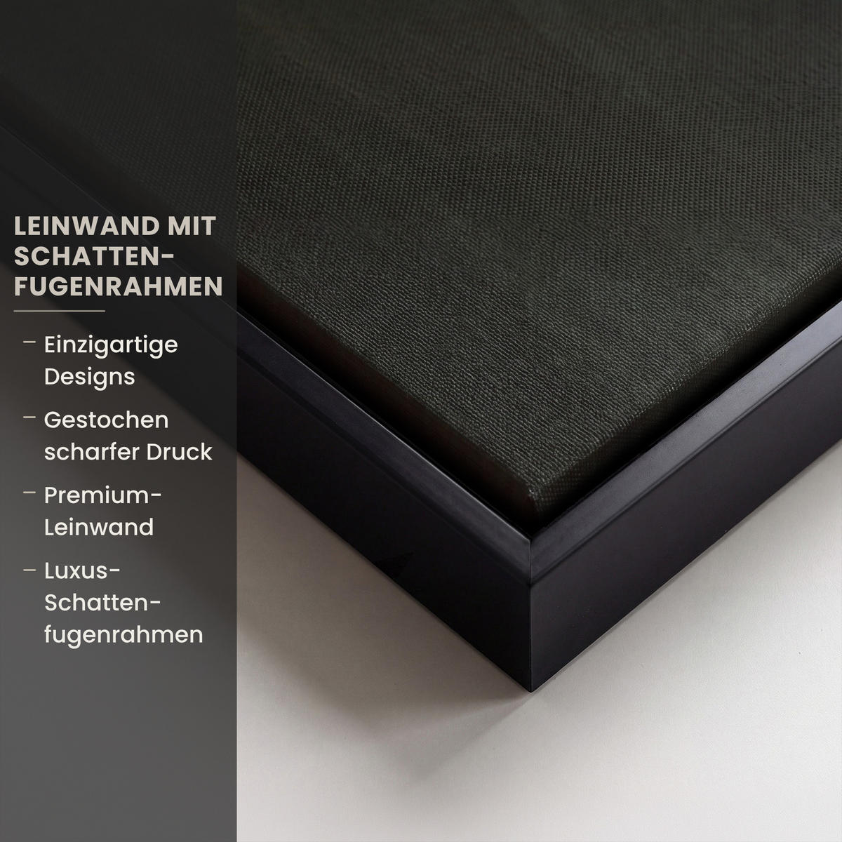 LEINWAND Bilder mit Rahmen - Hirsch - Gemalt - Geweih - Braun - 90x60 - Haselnussfarben, Textil (90/60cm) - MuchoWow