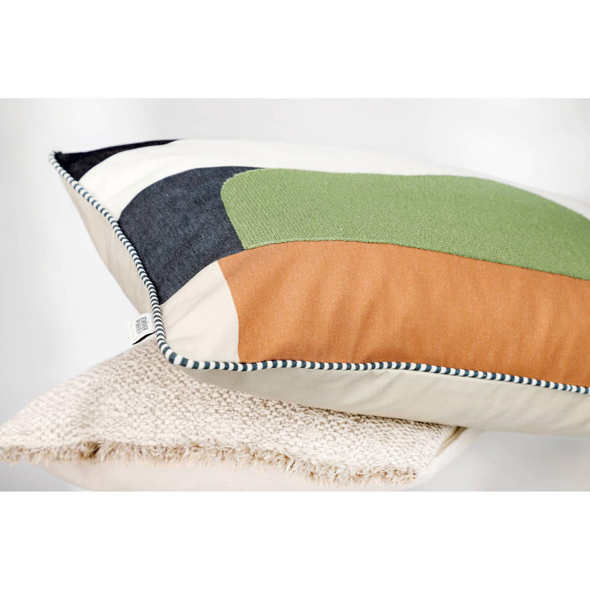 ZIERKISSENHÜLLE VIBES - Multicolor, Textil (58/38cm) - Schöner Wohnen