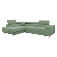 COLTAR Torezio Reiat, Stanga - verde, material textil/lemn (274/203cm) - MIRJAN24