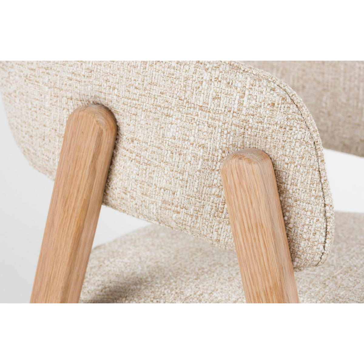 ESSZIMMERSTUHL Bright Beige - Beige, Kunststoff (57/76/59.5cm) - Zuiver