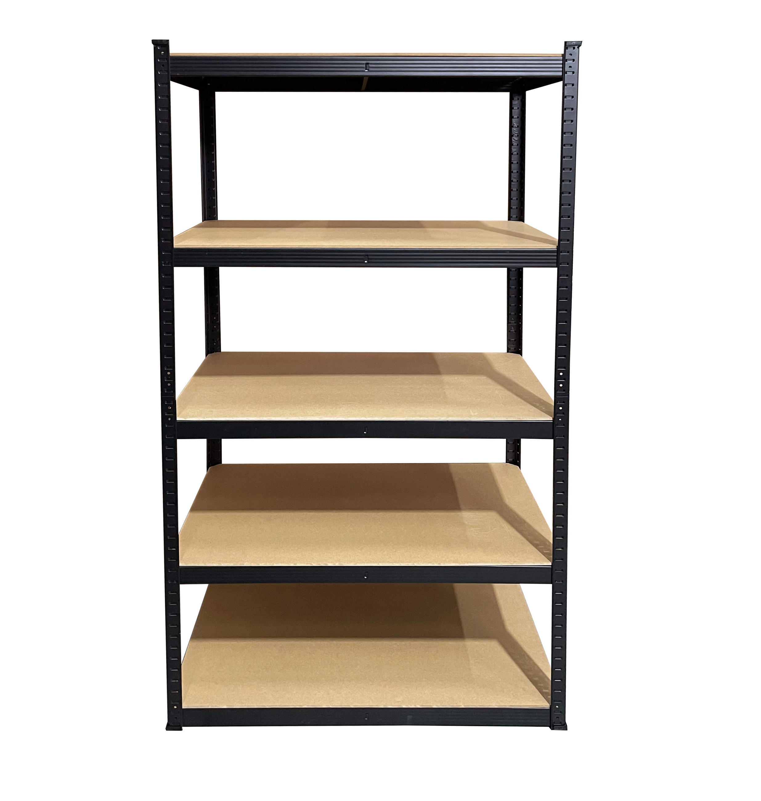 SCHWERLASTREGAL 90x60x180cm - Schwarz, Metall (90/180/60cm) - QUICK STAR