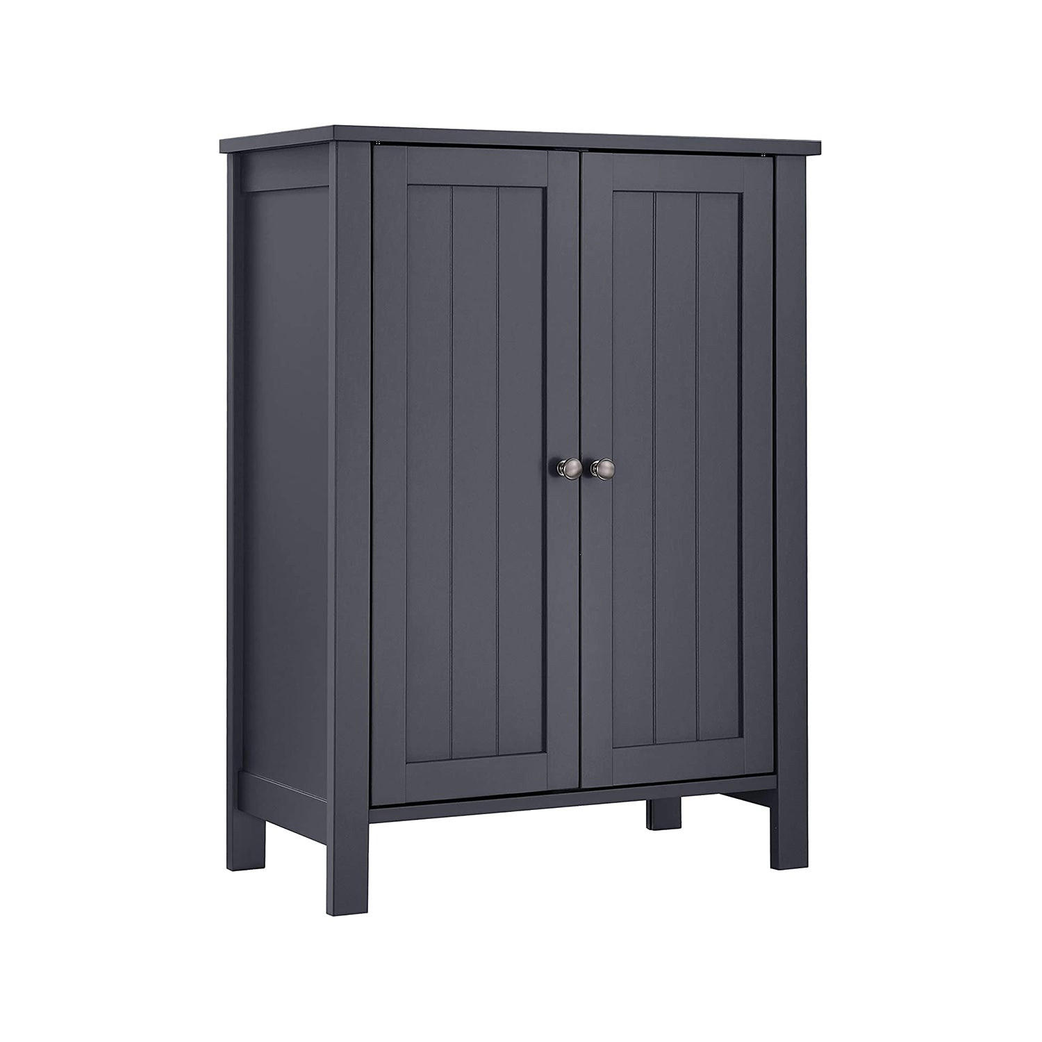 BADEZIMMERSCHRANK - Grau, Holzwerkstoff (30/80/60cm) - Hansiro