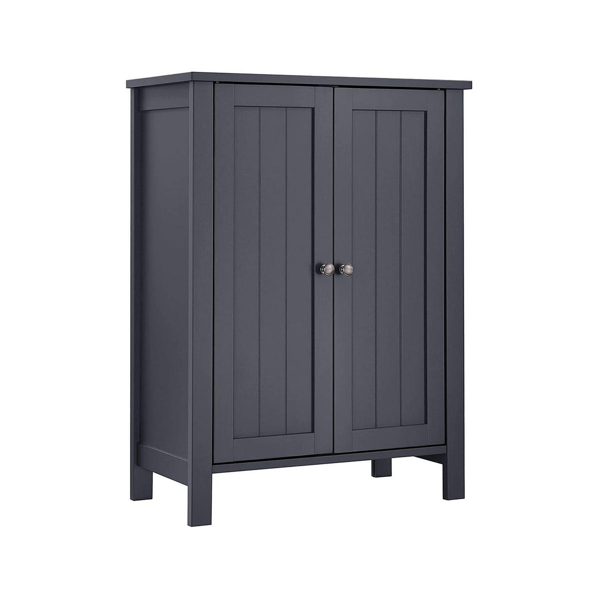 BADEZIMMERSCHRANK - Grau, Holzwerkstoff (30/80/60cm) - Hansiro