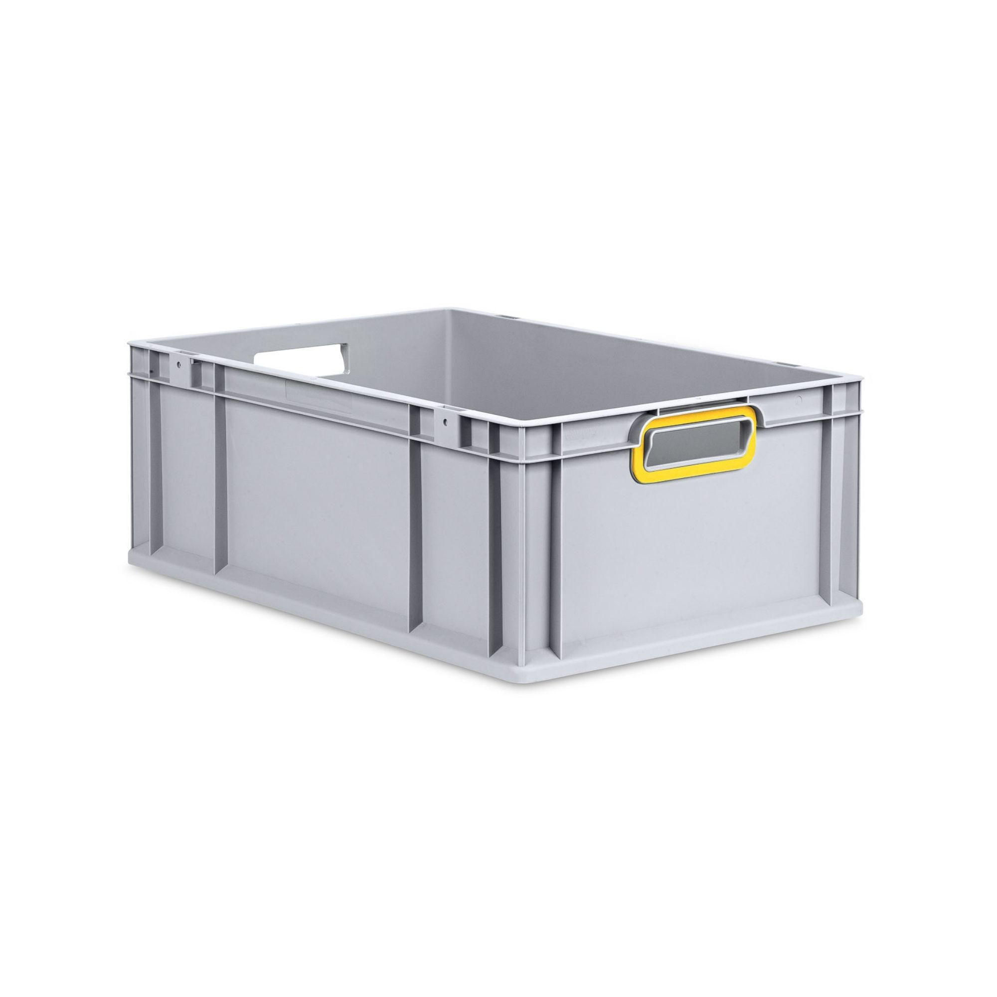 EUROBOX Nextgen Color 22x40x60cm 44 Liter Griffe Gelb Offen - Gelb, Kunststoff (40/22/60cm) - PROREGAL