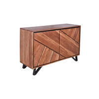KOMMODE Ebba Akazienbraun 78x40x120cm - Akaziefarben, Holz (40/78/120cm) - DELUKE