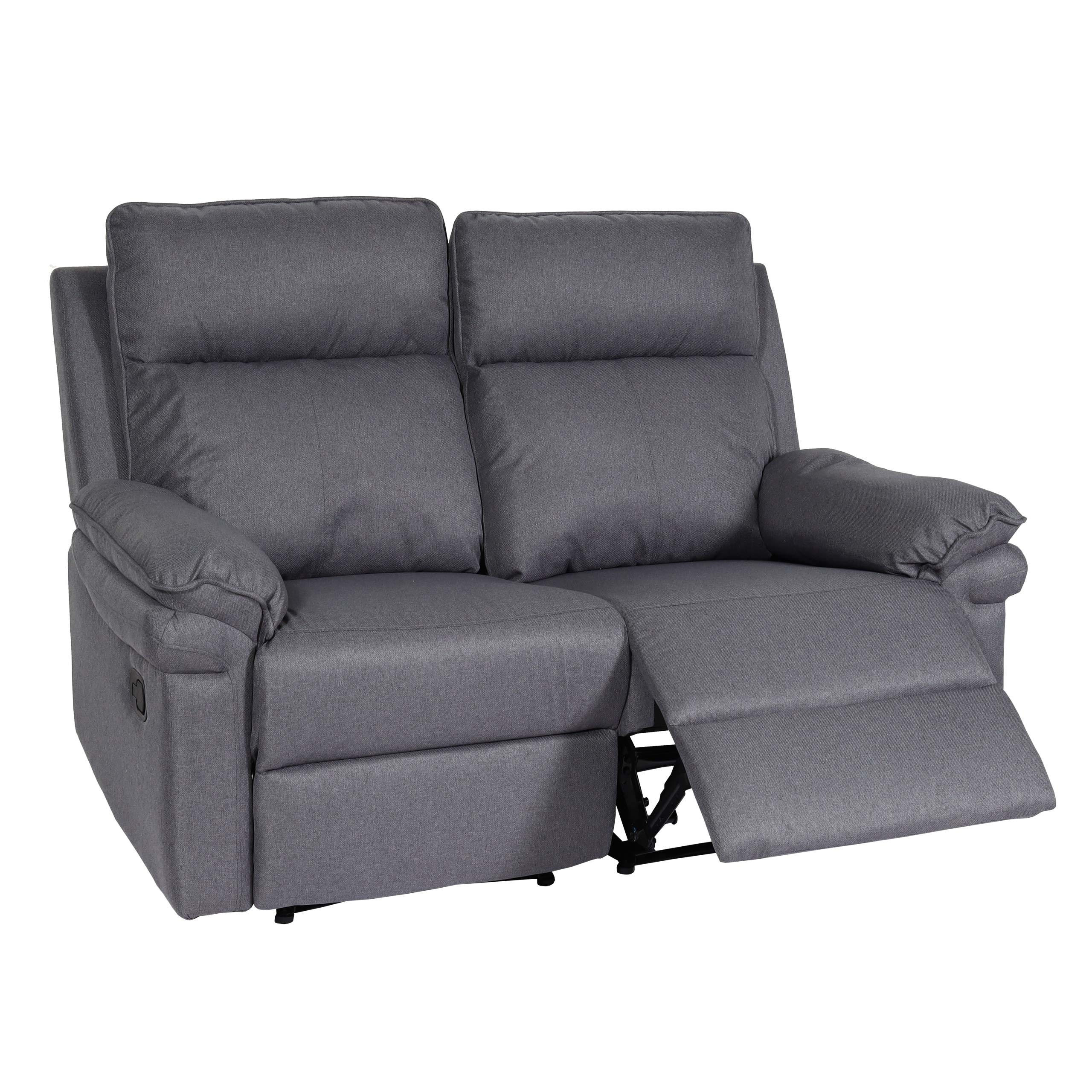 2ER-KINOSESSEL Grau - Grau, Textil (150/106/164cm) - MCW