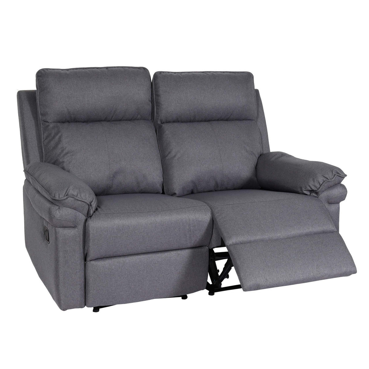 2ER-KINOSESSEL Grau - Grau, Textil (150/106/164cm) - MCW